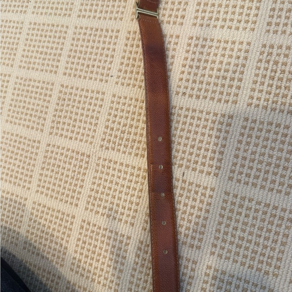 Vintage YSL Brown Leather Belt - Picture 4 of 8